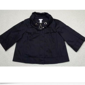 🦋 Worthington Jacket Full Zip Size L 3/4 Sleeves